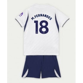 Dětské fotbalový komplet Tottenham Hotspur Mateus Fernandes #18 Domácí košile 2026-27 Krátkým Rukávem
